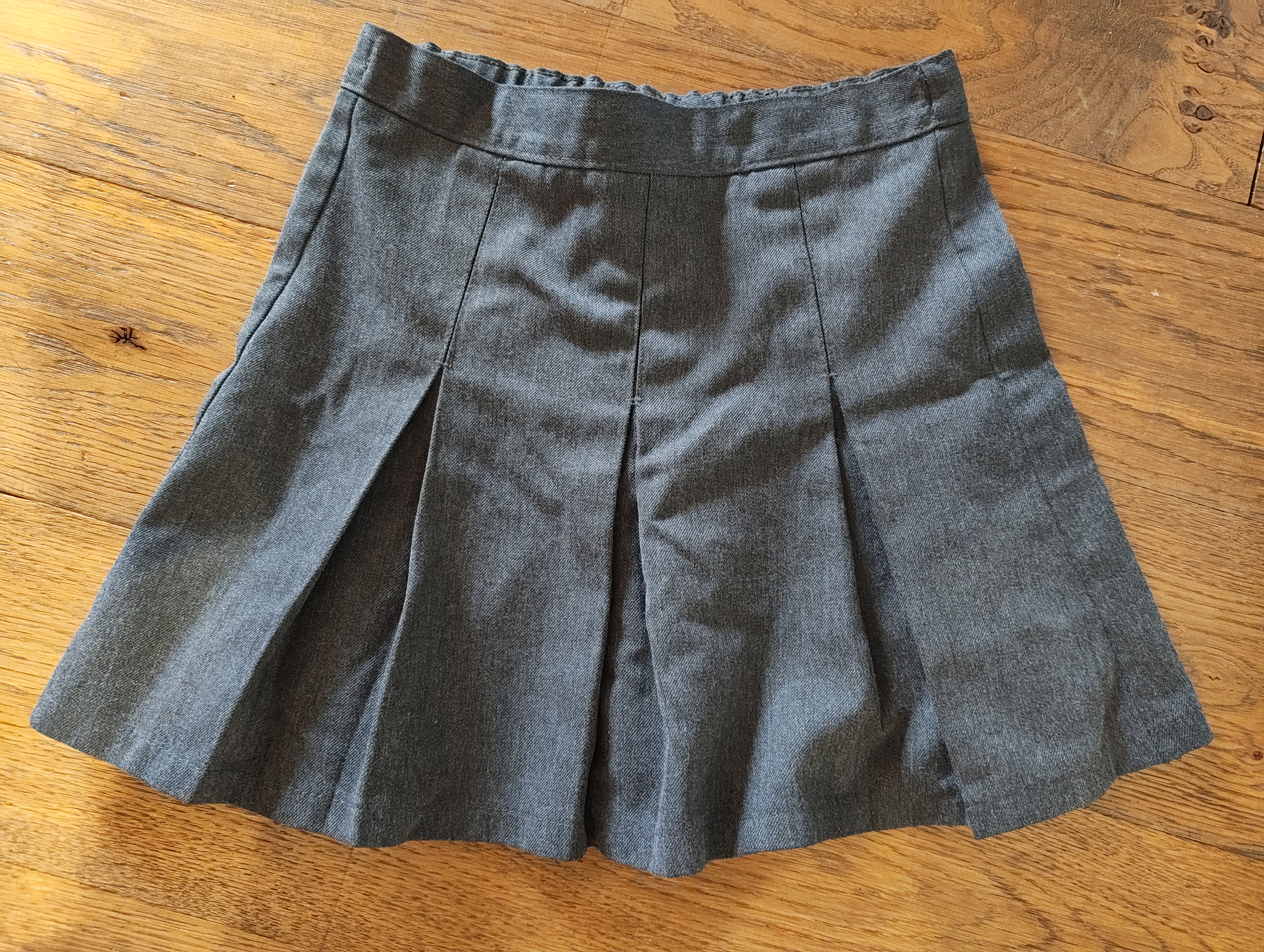 Grey Winter Skirt, age 6-7